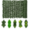 Artificial Ivy Privacy Fence 50 By 500 Cm Balcony Garden Leaf Screen Decor 0