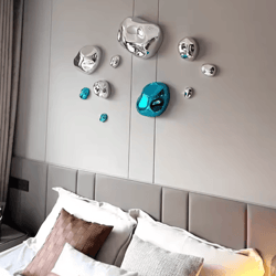 modern abstract stone wall decor minimalist hanging ornament for home