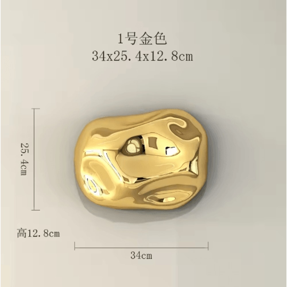 Modern Abstract Stone Wall Decor Minimalist Hanging Ornament For Home 10