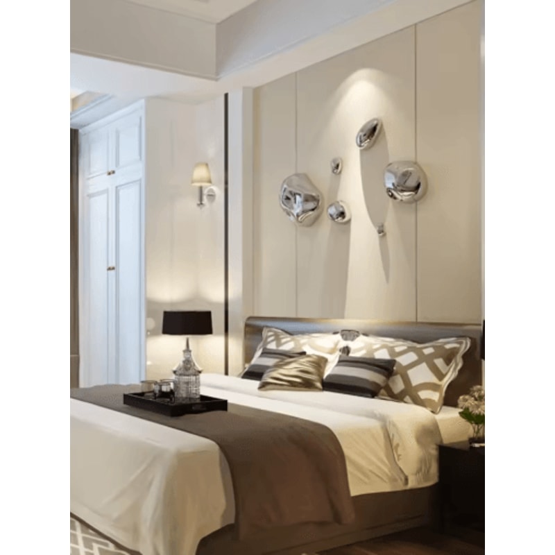 Modern Abstract Stone Wall Decor Minimalist Hanging Ornament For Home 1