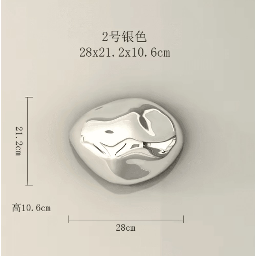 Modern Abstract Stone Wall Decor Minimalist Hanging Ornament For Home 5