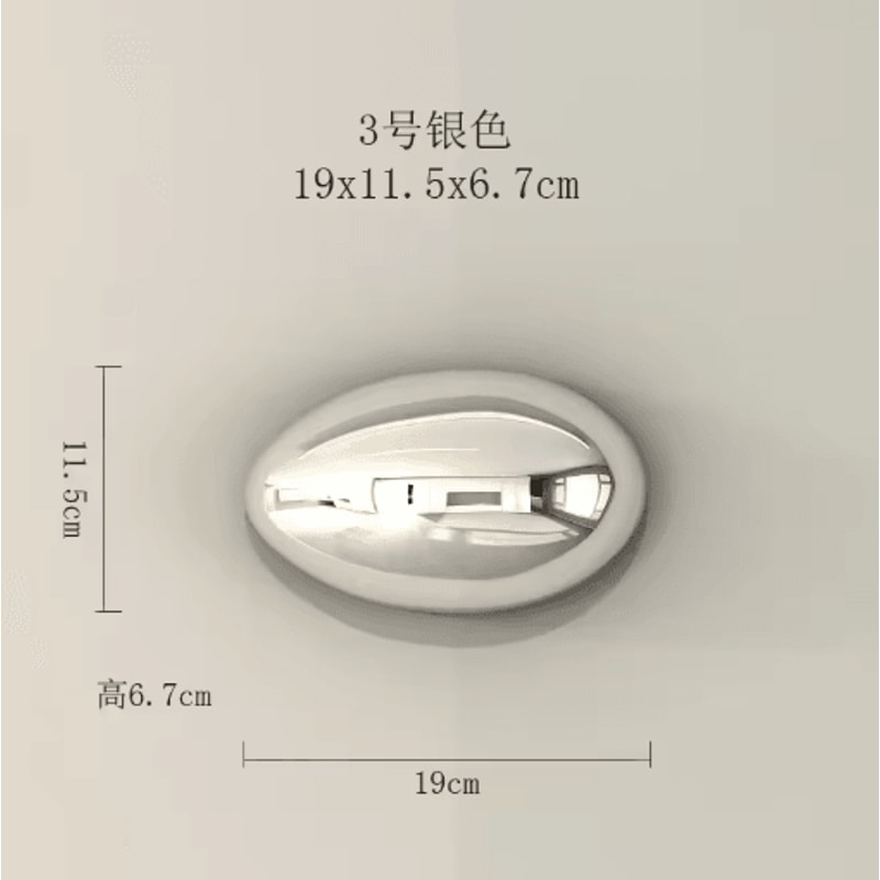 Modern Abstract Stone Wall Decor Minimalist Hanging Ornament For Home 6