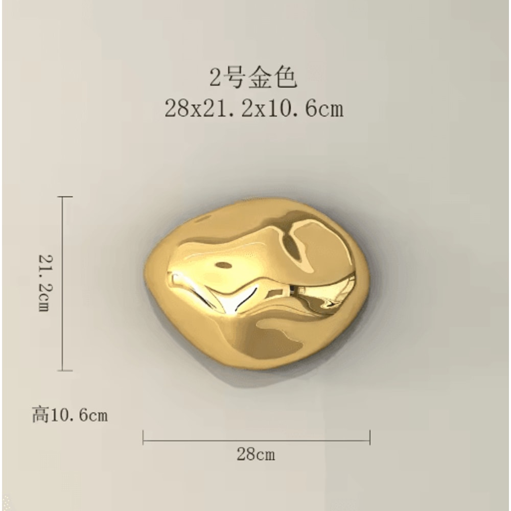 Modern Abstract Stone Wall Decor Minimalist Hanging Ornament For Home 11