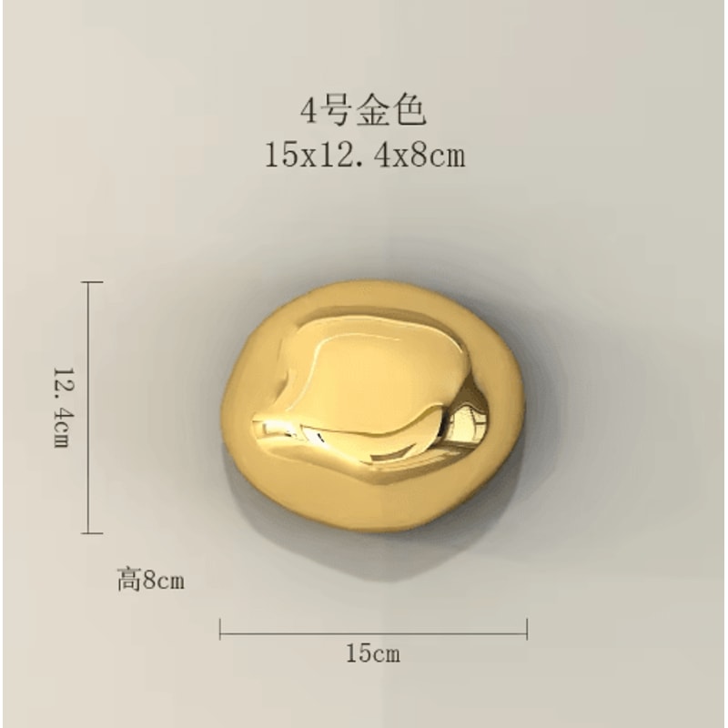 Modern Abstract Stone Wall Decor Minimalist Hanging Ornament For Home 13