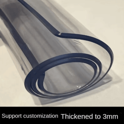 3.0mm clear pvc table protector waterproof transparent table cover