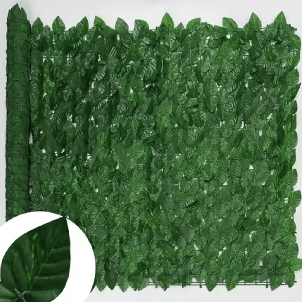 Artificial Ivy Hedge Fence Panel Outdoor Balcony Privacy Screen Decor 3