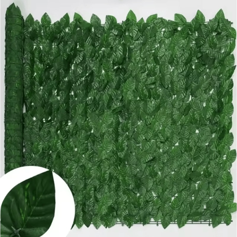 Artificial Ivy Hedge Fence Panel Outdoor Balcony Privacy Screen Decor 3