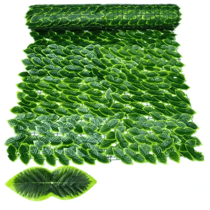 Artificial Ivy Hedge Fence Panel Outdoor Balcony Privacy Screen Decor 5