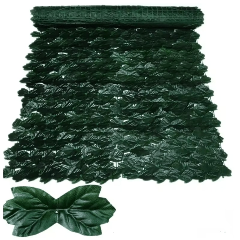 Artificial Ivy Hedge Fence Panel Outdoor Balcony Privacy Screen Decor 9