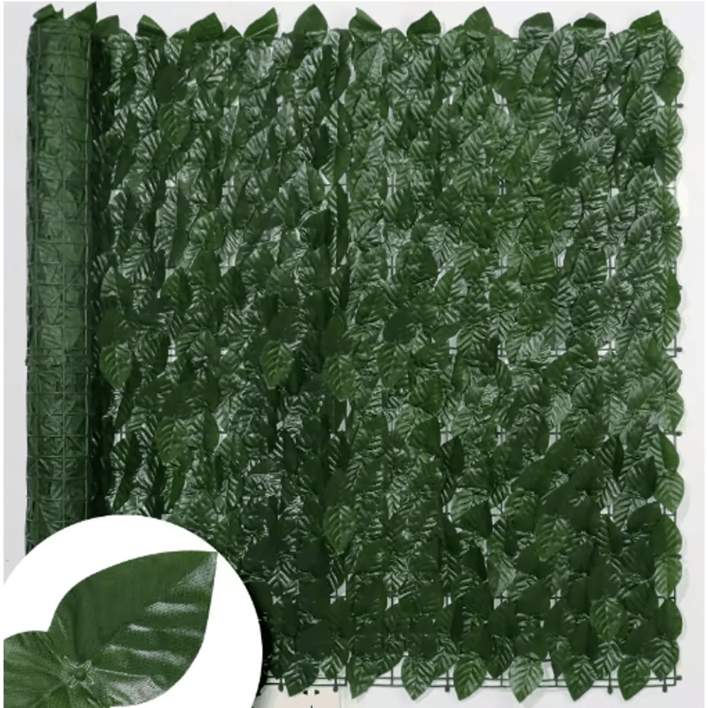 Artificial Ivy Hedge Fence Panel Outdoor Balcony Privacy Screen Decor 14
