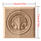 European Floral Wood Corner Applique Carved Furniture Trim Decor 3