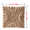 European Floral Wood Corner Applique Carved Furniture Trim Decor 22