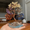 Seven Chakra Crystal Tree Of Life Feng Shui Healing Gem Decor 4