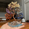 Seven Chakra Crystal Tree Of Life Feng Shui Healing Gem Decor 4