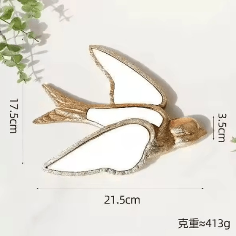 Vintage Dragonfly Resin Wall Art Decorative Mirror Accent For Home 2