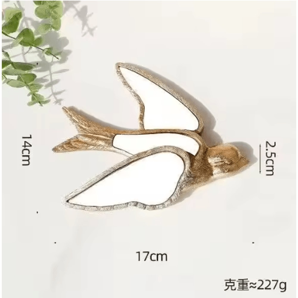 Vintage Dragonfly Resin Wall Art Decorative Mirror Accent For Home 4