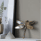 Vintage Dragonfly Resin Wall Art Decorative Mirror Accent For Home 6