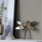 Vintage Dragonfly Resin Wall Art Decorative Mirror Accent For Home 6
