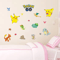 Pikachu Cartoon Wall Sticker Cute Anime Kids Room Vinyl Decal 13