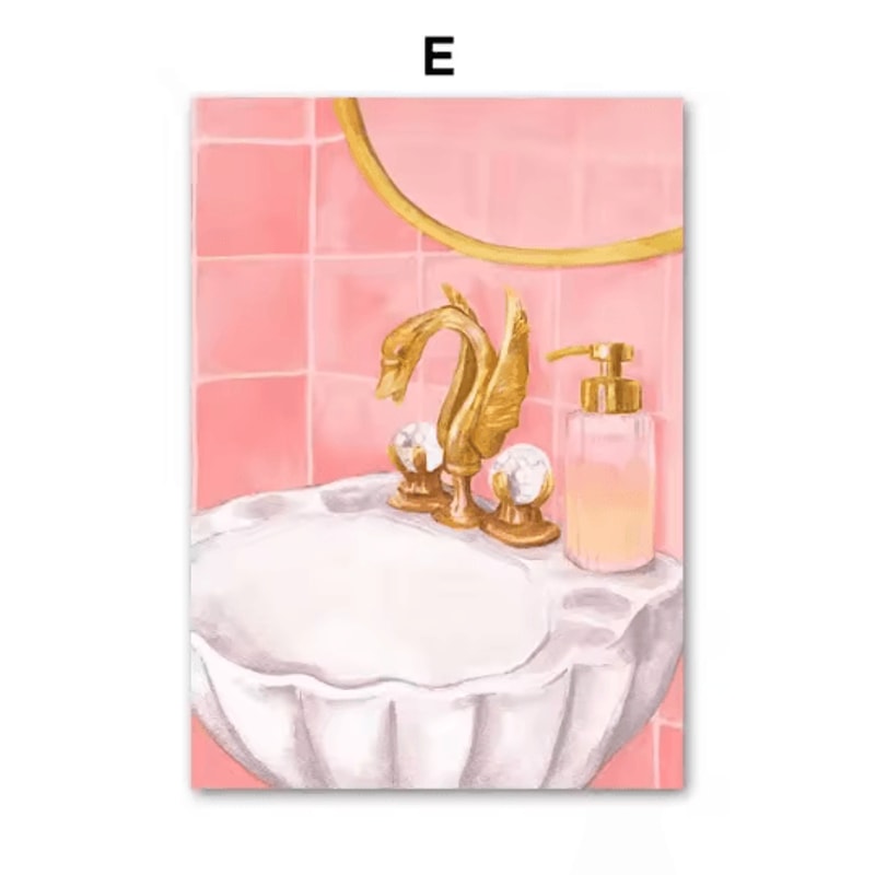 Abstract Crocodile Fish Canvas Art Colorful Modern Wall Decor 7