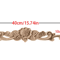 Unpainted Wood Carving Corner Strip Decorative Furniture Applique Trim 5