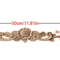 Unpainted Wood Carving Corner Strip Decorative Furniture Applique Trim 8
