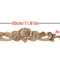 Unpainted Wood Carving Corner Strip Decorative Furniture Applique Trim 8