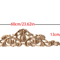 Unpainted Wood Carving Corner Strip Decorative Furniture Applique Trim 10