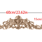 Unpainted Wood Carving Corner Strip Decorative Furniture Applique Trim 14