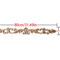 Unpainted Wood Carving Corner Strip Decorative Furniture Applique Trim 20