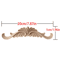 Unpainted Wood Carving Corner Strip Decorative Furniture Applique Trim 28
