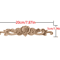 Unpainted Wood Carving Corner Strip Decorative Furniture Applique Trim 29