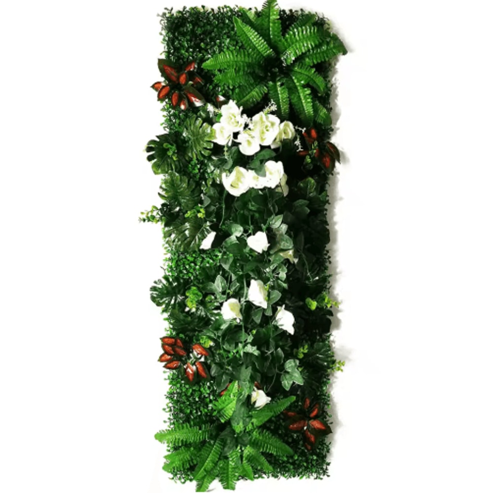 Artificial Grass Moss Wall Panel Subtropical Green Wall Decor For Home 11