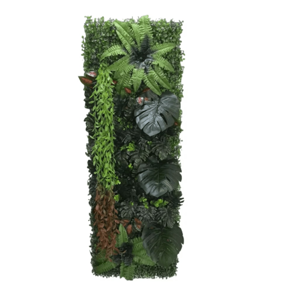 Artificial Grass Moss Wall Panel Subtropical Green Wall Decor For Home 18