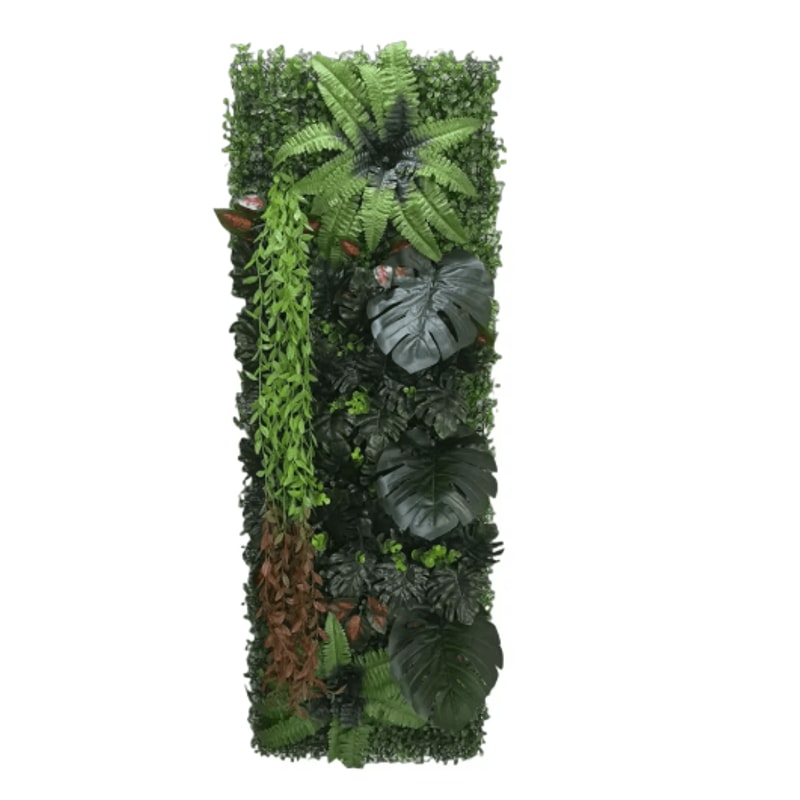 Artificial Grass Moss Wall Panel Subtropical Green Wall Decor For Home 18