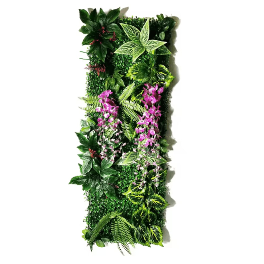 Artificial Grass Moss Wall Panel Subtropical Green Wall Decor For Home 19