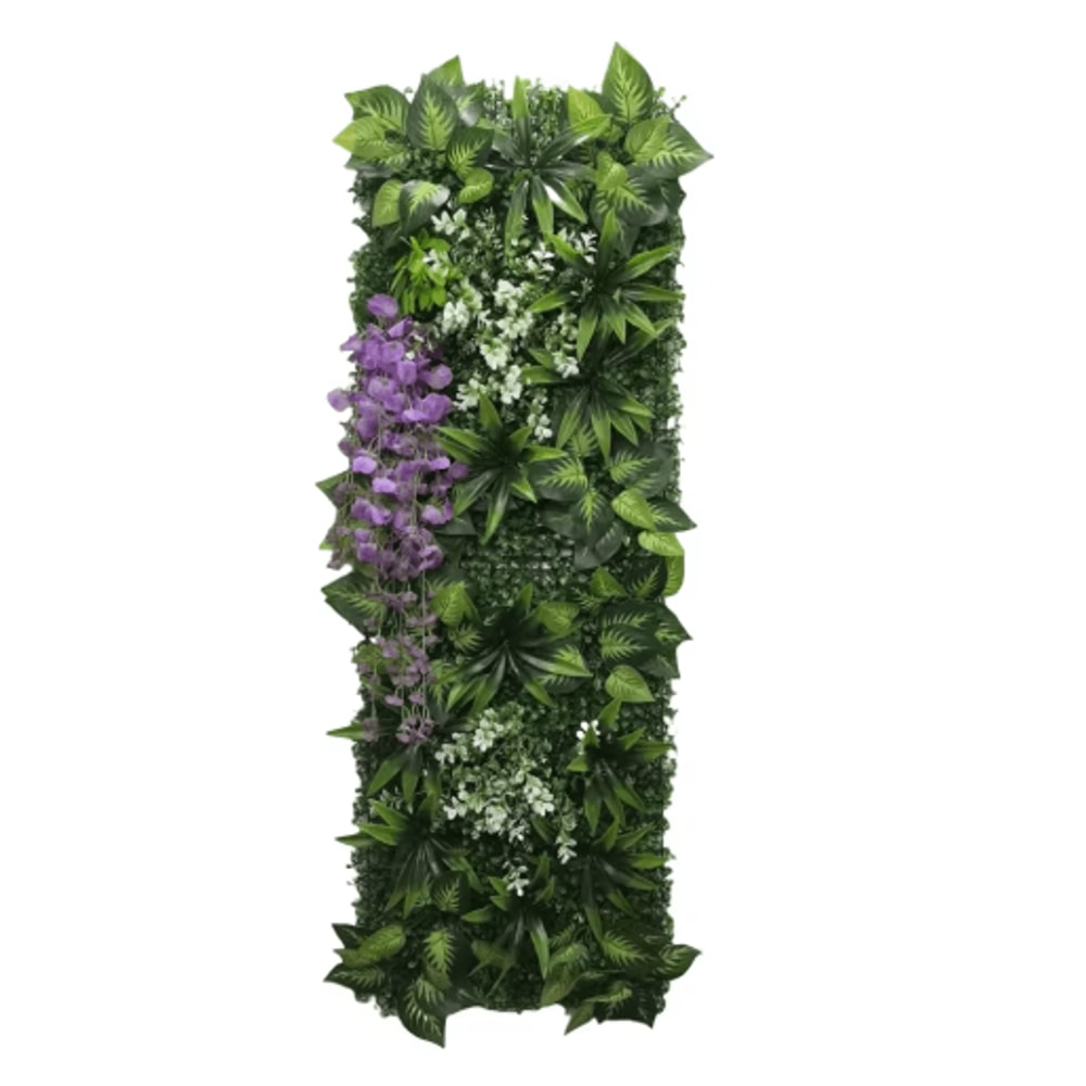 Artificial Grass Moss Wall Panel Subtropical Green Wall Decor For Home 20
