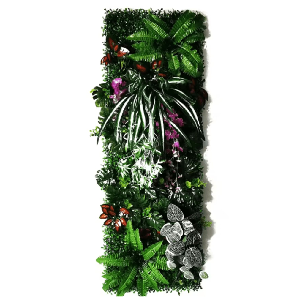 Artificial Grass Moss Wall Panel Subtropical Green Wall Decor For Home 5