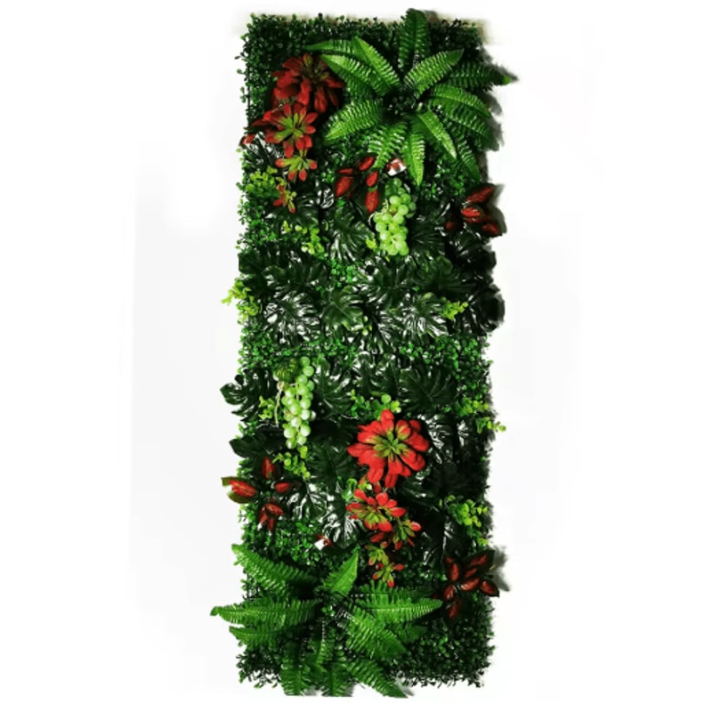 Artificial Grass Moss Wall Panel Subtropical Green Wall Decor For Home 6