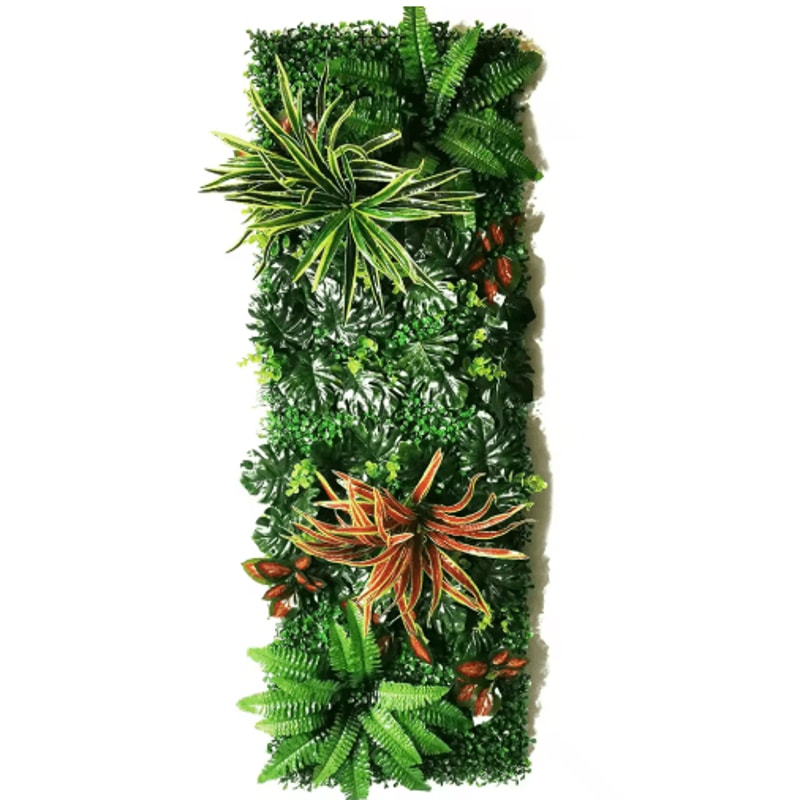 Artificial Grass Moss Wall Panel Subtropical Green Wall Decor For Home 9