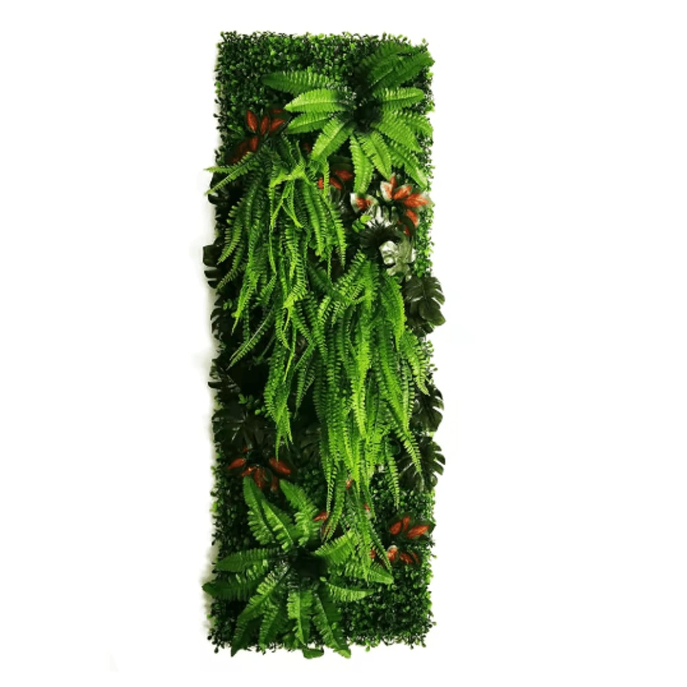 Artificial Grass Moss Wall Panel Subtropical Green Wall Decor For Home 0