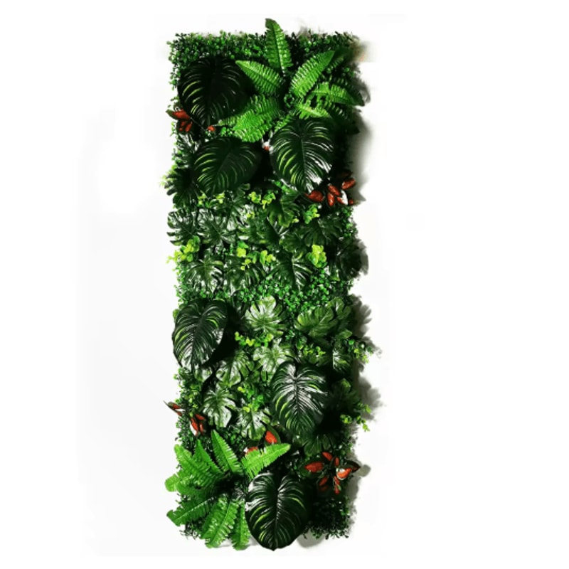 Artificial Grass Moss Wall Panel Subtropical Green Wall Decor For Home 24