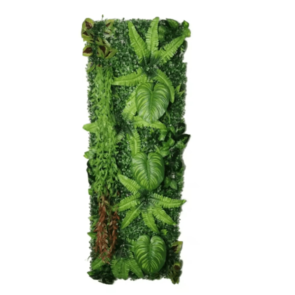 Artificial Grass Moss Wall Panel Subtropical Green Wall Decor For Home 29