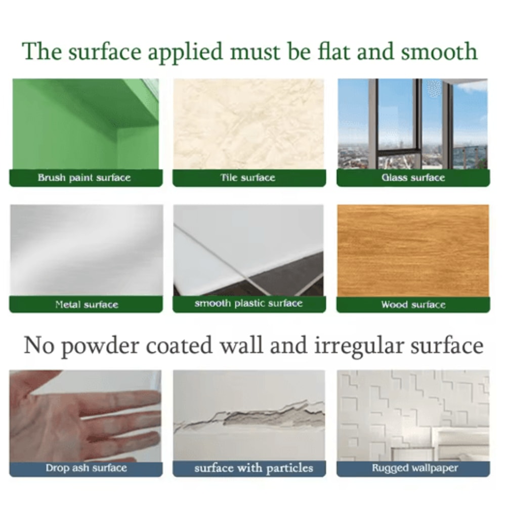 PVC Chalkboard Wall Sticker Erasable Blackboard Decal For Kids Office Use 3