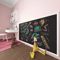 PVC Chalkboard Wall Sticker Erasable Blackboard Decal For Kids Office Use 0