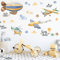 Astronaut Wall Stickers Space Nursery Wall Decals For Kids Room Decor 7