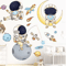 Astronaut Wall Stickers Space Nursery Wall Decals For Kids Room Decor 8