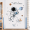 Astronaut Wall Stickers Space Nursery Wall Decals For Kids Room Decor 0