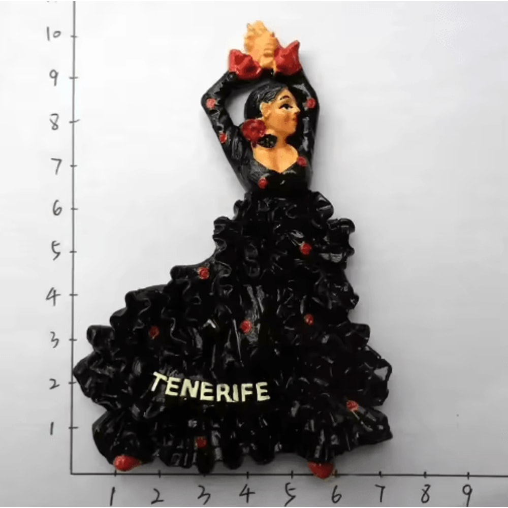 Spain Tenerife Fridge Magnets Travel Souvenir Decor For Home Kitchen 2