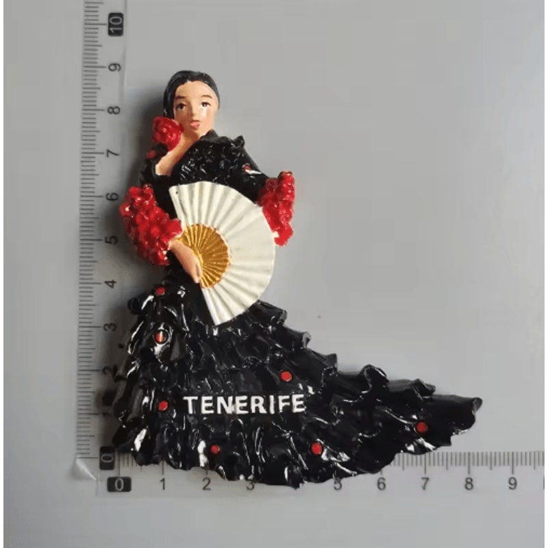Spain Tenerife Fridge Magnets Travel Souvenir Decor For Home Kitchen 24